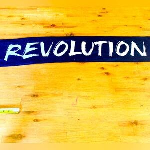 Revolution soccer knit Graphic Scarf